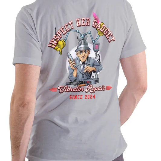 INSPECT HER GADGET REPAIR T Shirt, Unisex Cotton Menswear Hoodie, Sweatshirt | InkThreadWorks.com