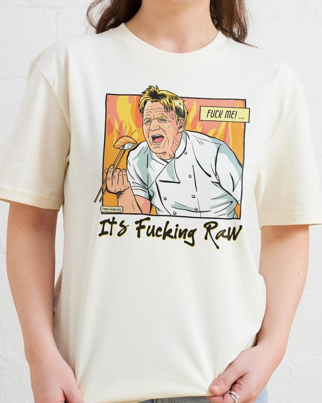 IT'S RAW! T-SHIRT, Men Summer Fashion Cotton, Cotton Menswear, S to 3XL Soft Top Hoodie, Sweatshirt | InkThreadWorks.com
