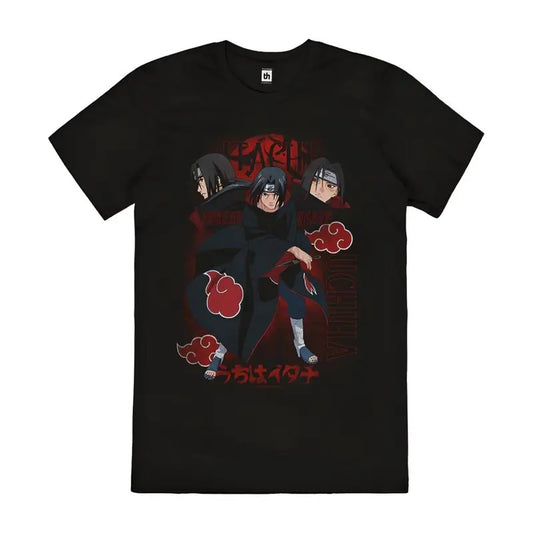 ITACHI UCHIHA T-SHIRT, Anime Shirt Vintage, Short Sleeve Shirt