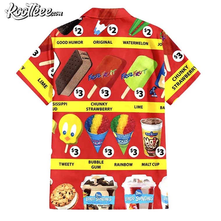 Ice Cream Summer Hawaiian Shirt