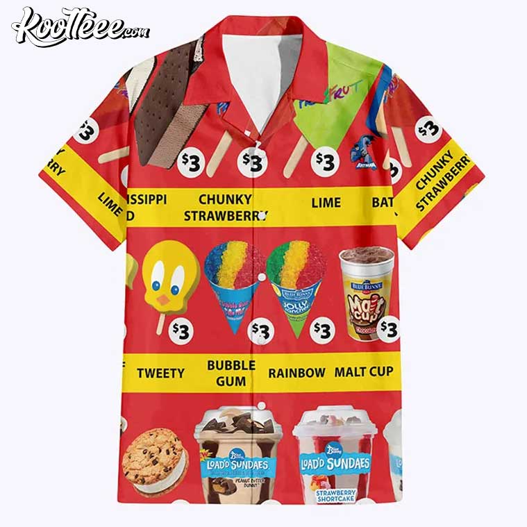 Ice Cream Summer Hawaiian Shirt