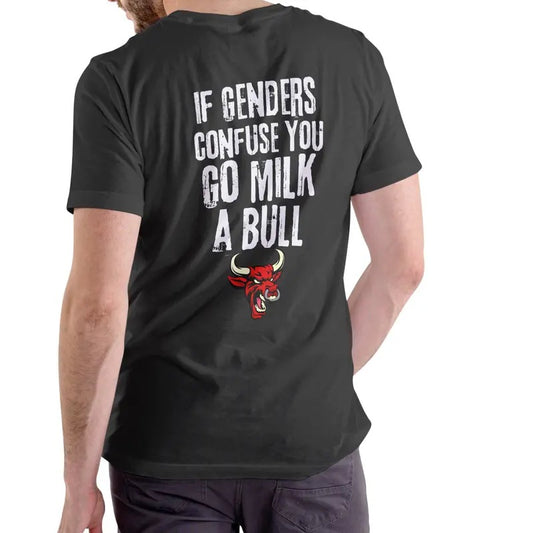If Genders Confuse you T Shirt Unisex Cotton Menswear Soft Hoodie, Sweatshirt | InkThreadWorks.com