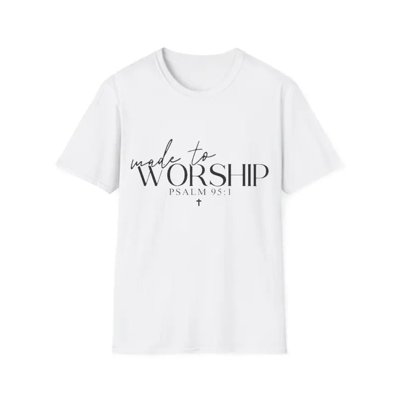 If the Stars Were Made to Worship So Will I Praise T-Shirt Hoodie, Sweatshirt | InkThreadWorks.com