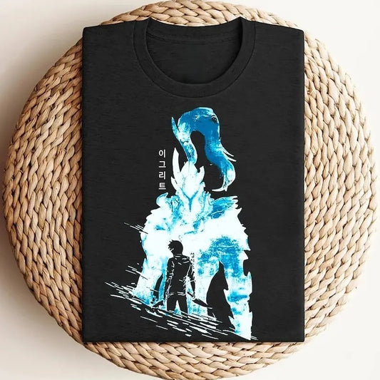 Igris The Bloodred Shirt, Solo Leveling Shirt, Anime Shirt Unisex, Anime Gifts, Gift For Him, Her