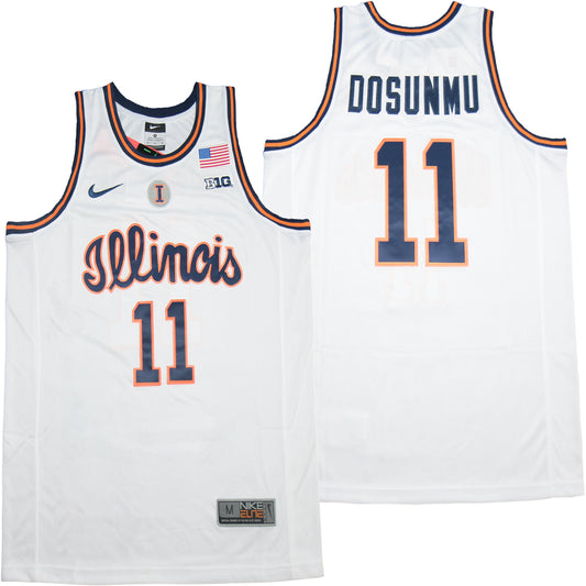 Illinois Fighting Illini #11 Ayo Dosunmu Style 1