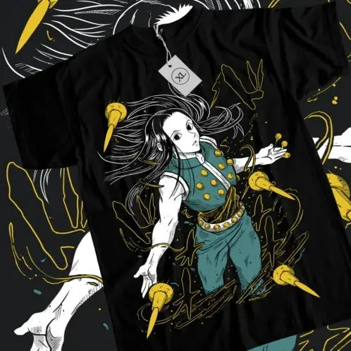 Illumi Zoldyck T-shirt chef hunter x hunter zoldyck family Anime Shirt All Size Hoodie, Sweatshirt | InkThreadWorks.com