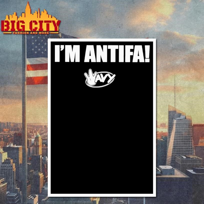 Im Antifa Wavy Shirt