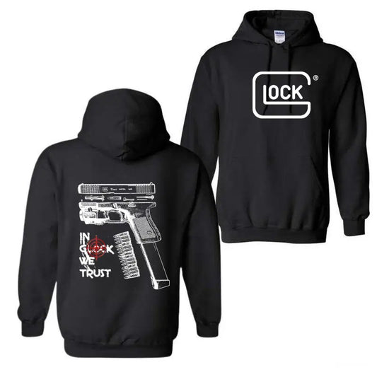 In Glock We Trust Double Side Hoodie, Disassembly Hoodie, Glock Hoodie, Unisex Classic Cotton Tee, For Men, For Women