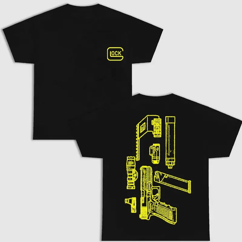 In Glock We Trust T-Shirt, Black Version, S to 4XL, Menswear Hoodie, Sweatshirt | InkThreadWorks.com