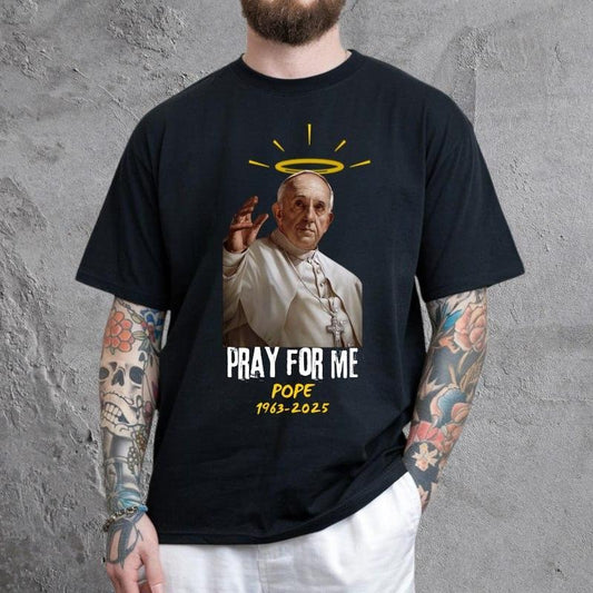 In Loving Memory POPE FRANCIS T-Shirt, RIP Pope Shirt, Jesus Love POPE, The Whole World is With Him Shirt, Gifts for...