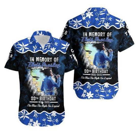 In memory of elvis presley hawaiian shirt gift for family and friend 2709100