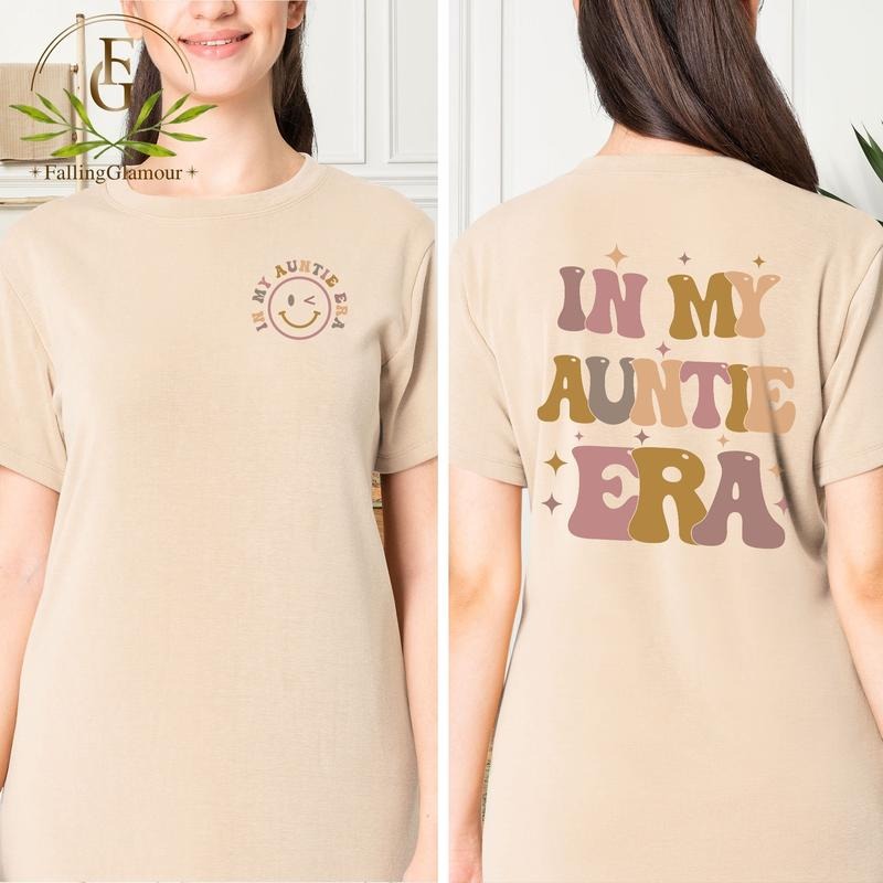 In My Auntie Era Shirt, Aunt Era Shirt, Era Aunt ,  T-shirt, sweater and Hoodie Sweatshirt | InkThreadWorks.com
