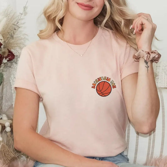 In My Basketball Mom Era Shirt In My Mom Era Shirt Basketball T=shirt Custom Basketball Mom Shirt Game Day Mother Day...