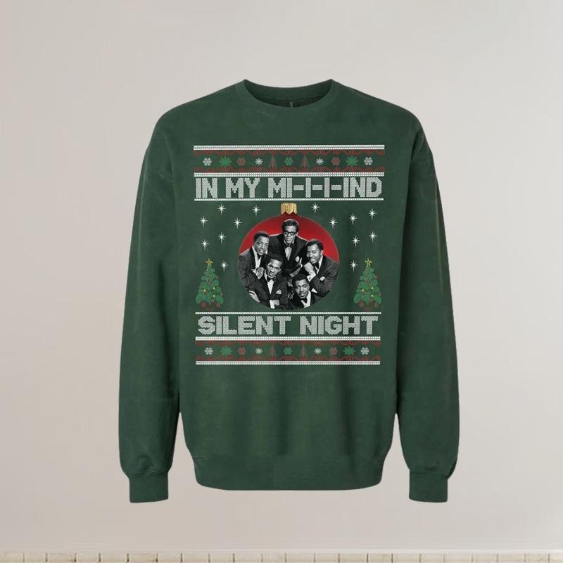 In My Mind Christmas Shirt, Temptations Christmas Sweater, Ugly Holiday Sweater, African American Xmas Sweatshirt, Gifts For Christmas