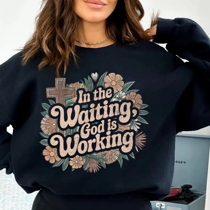 In The Waiting  DTF Transfers - THIS IS NOT A SHIRT Hoodie, Sweatshirt | InkThreadWorks.com