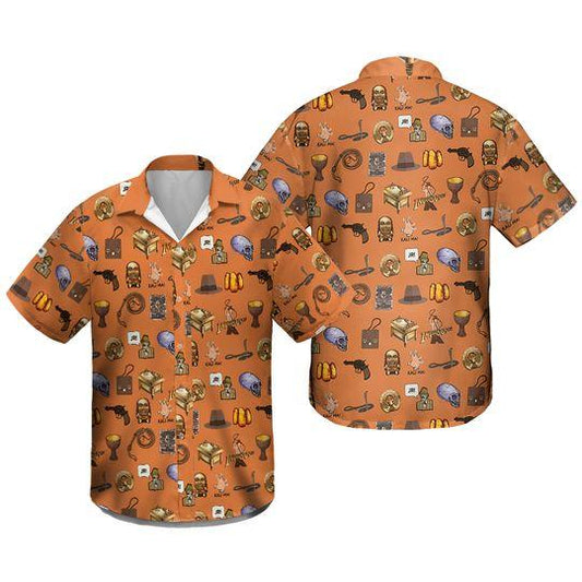 Indiana jones hawaiian shirt gift for family and friend 2709300
