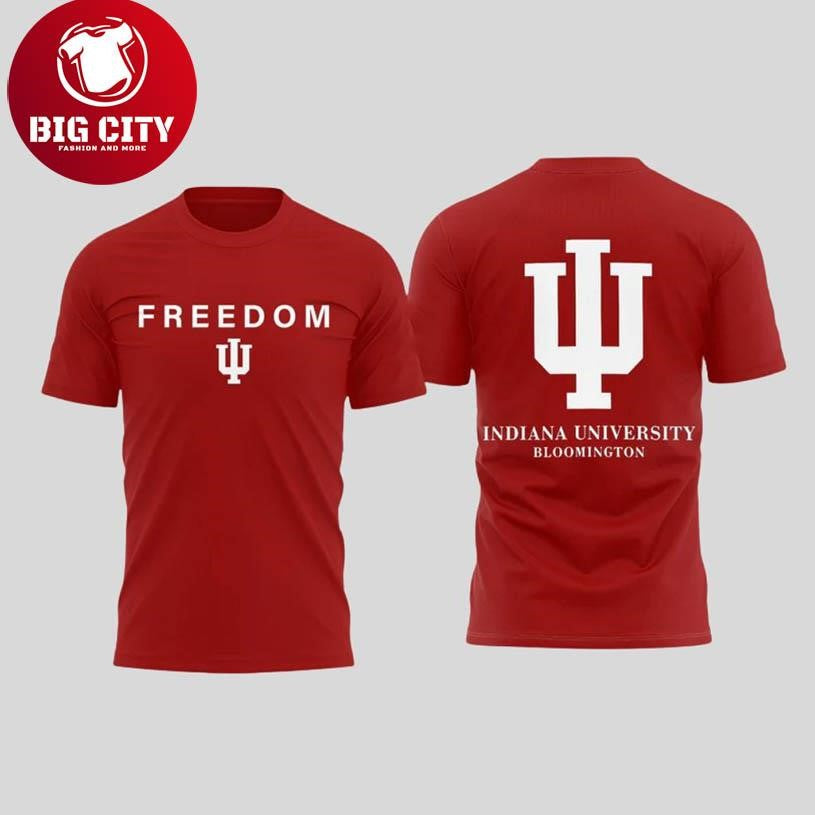 Indiana University x Turning Point USA Freedom Two Sided Shirt
