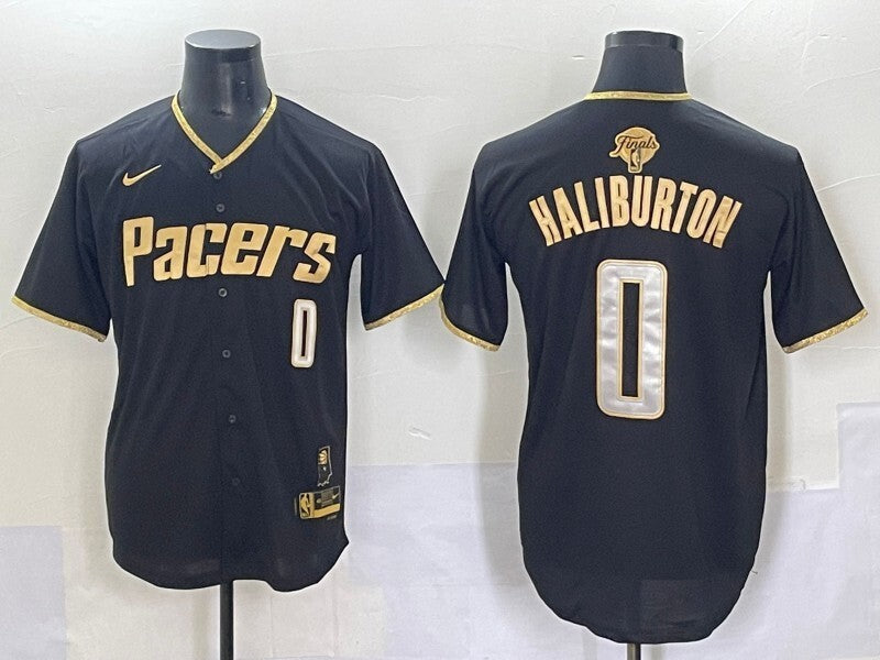 Indiana Pacers #0 Tyrese Haliburton nba Collaboration Style 1