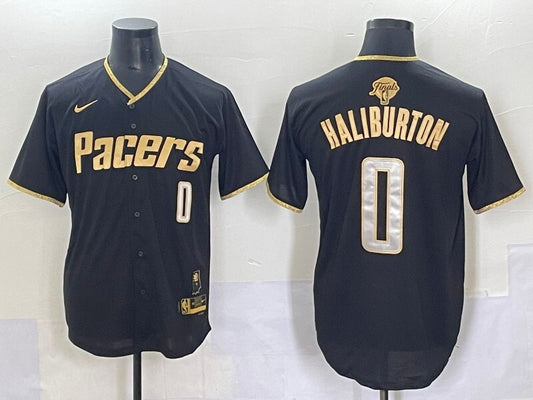 Indiana Pacers #0 Tyrese Haliburton nba Collaboration Style 1