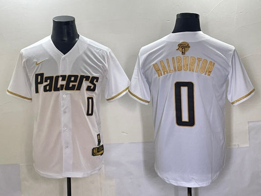Indiana Pacers #0 Tyrese Haliburton nba Collaboration Style 2