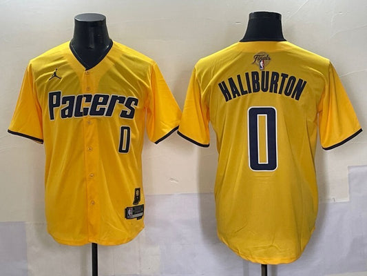 Indiana Pacers #0 Tyrese Haliburton nba Collaboration Style 3