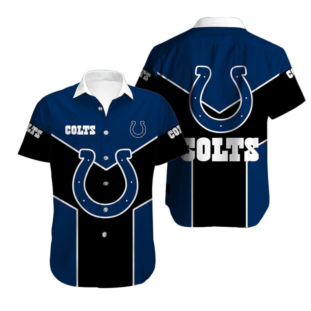 Indianapolis Colts Hawaiian Shirt Starry Night Breeze Design 710360