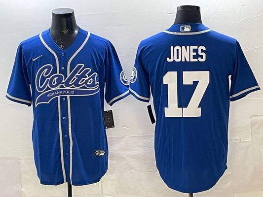 Indianapolis Colts #17 Daniel Jones Colts Collaboration