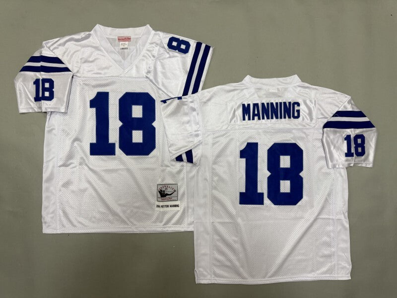 Indianapolis Colts #18 Peyton Manning Indianapolis Colts Style 2