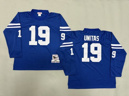 Indianapolis Colts #19 Johnny Unitas Indianapolis Colts Style 2