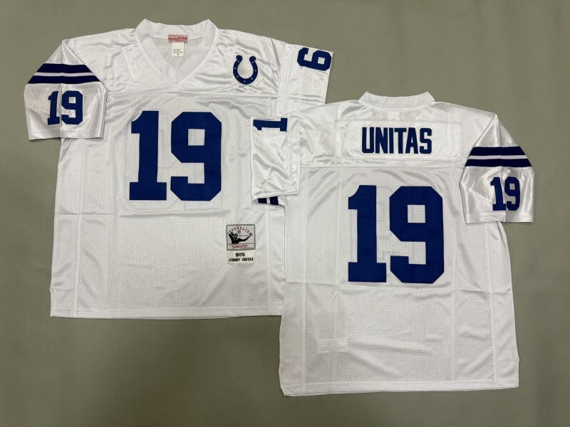 Indianapolis Colts #19 Johnny Unitas Indianapolis Colts Style 4