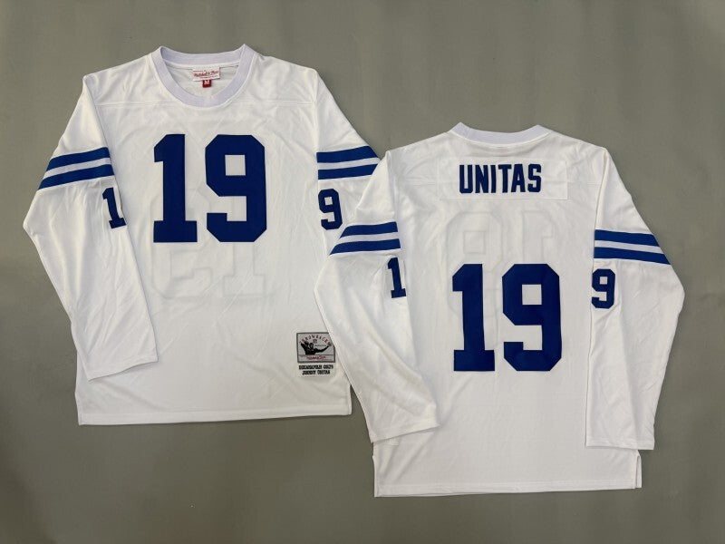 Indianapolis Colts #19 Johnny Unitas Indianapolis Colts Style 5