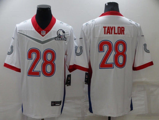 Indianapolis Colts #28 Jonathan Taylor 2022 All-Star 383 Style 2