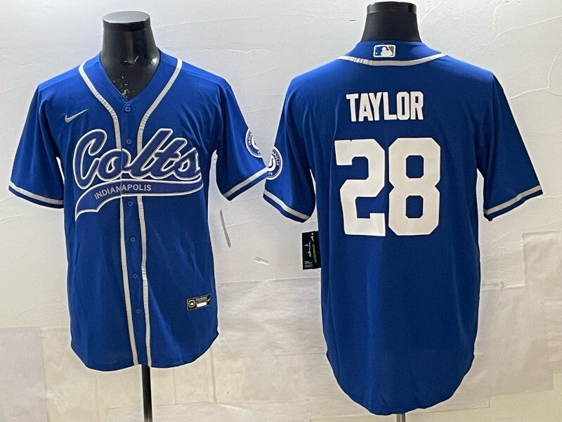 Indianapolis Colts #28 Jonathan Taylor Colts Collaboration