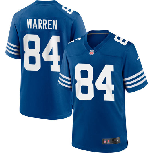 Indianapolis Colts #84 Tyler Warren Style 1