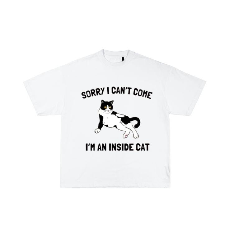 Inside Cat T-Shirt Weird Meme Shirt Funny Ironic Tee Shirt Mens Womens Shirt Funny Weirdcore Tshirt Funny Meme T Shirt