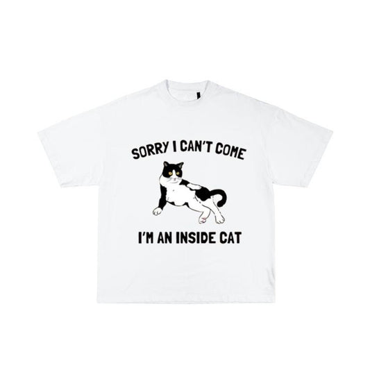 Inside Cat T-Shirt Weird Meme Shirt Funny Ironic Tee Shirt Mens Womens Shirt Funny Weirdcore Tshirt Funny Meme T Shirt
