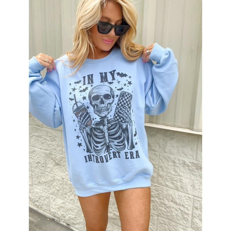 Introvert Era Pullover T-Shirts, Hoodie, Sweatshirt | InkThreadWorks.com