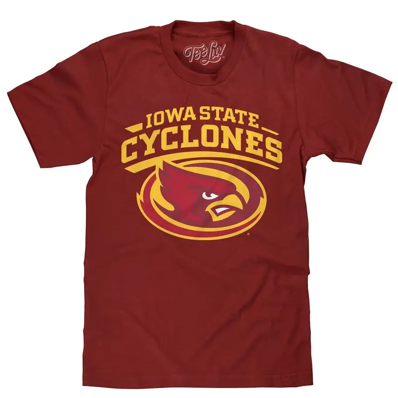 Iowa State Cyclones Cardinal T-Shirt - Red Hoodie, Sweatshirt | InkThreadWorks.com