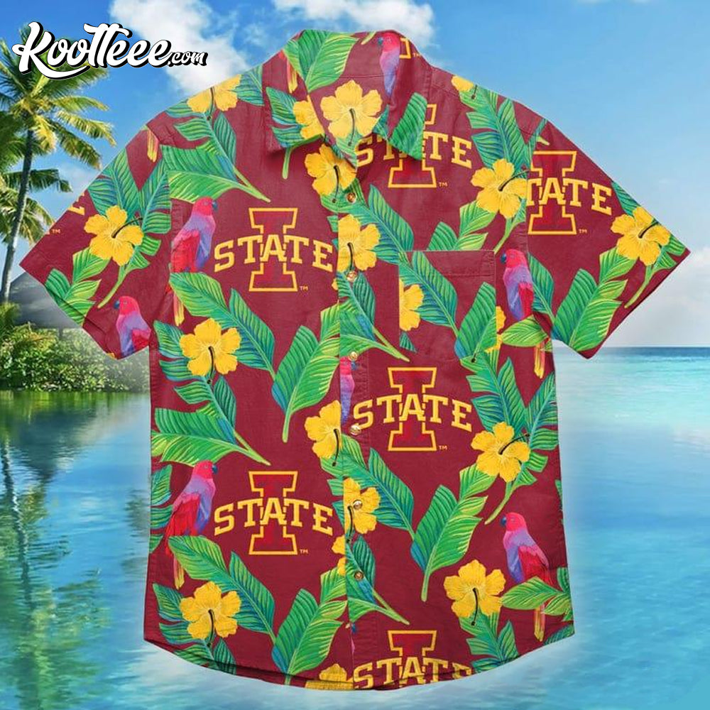 Iowa State Cyclones NCAA Floral Hawaiian Shirt