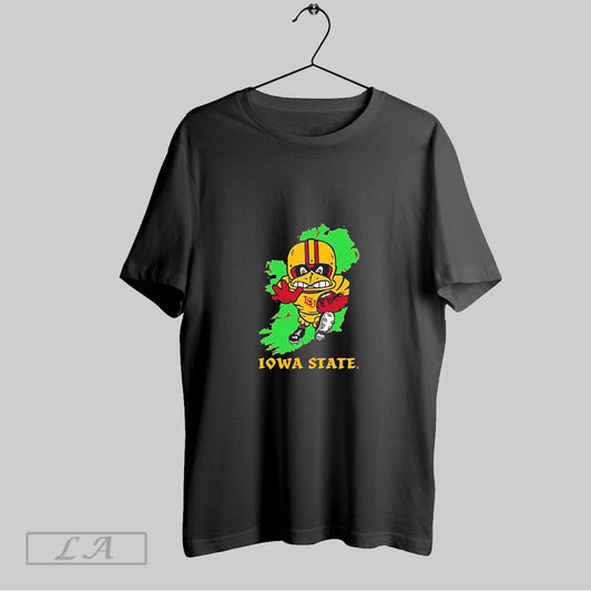 Iowa State Cyclones Football Mascot Jump Up Graphic