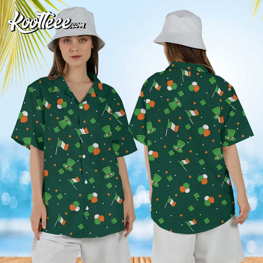 Irish Flag St Patrick’s Day Hawaiian Shirt