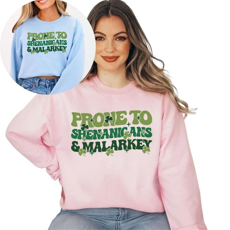 Irish Sweatshirt, St Patricks Day Sweatshirt T-Shirts, Hoodie | InkThreadWorks.com