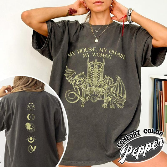 Iron Flame Shirt, Xaden Riorson Shirt, Xaden Riorson Merch, Xaden Riorson, Fourth Wing Shirt, Fourth Wing Dragon Shirtstyle{n002}2