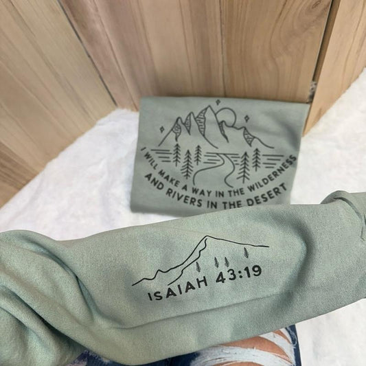 Isaiah 43:19 Sweatshirt - Christian Sweatshirt