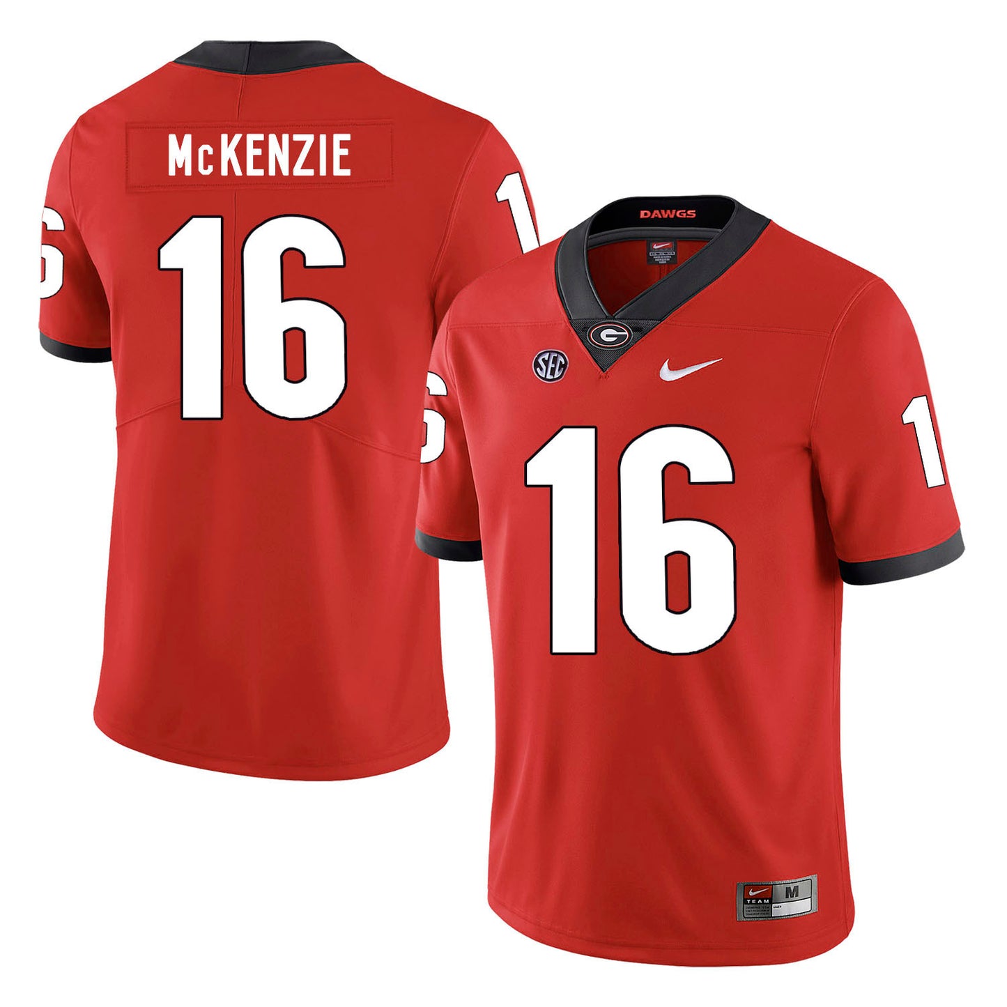 Isaiah McKenzie 16 Red Style 2