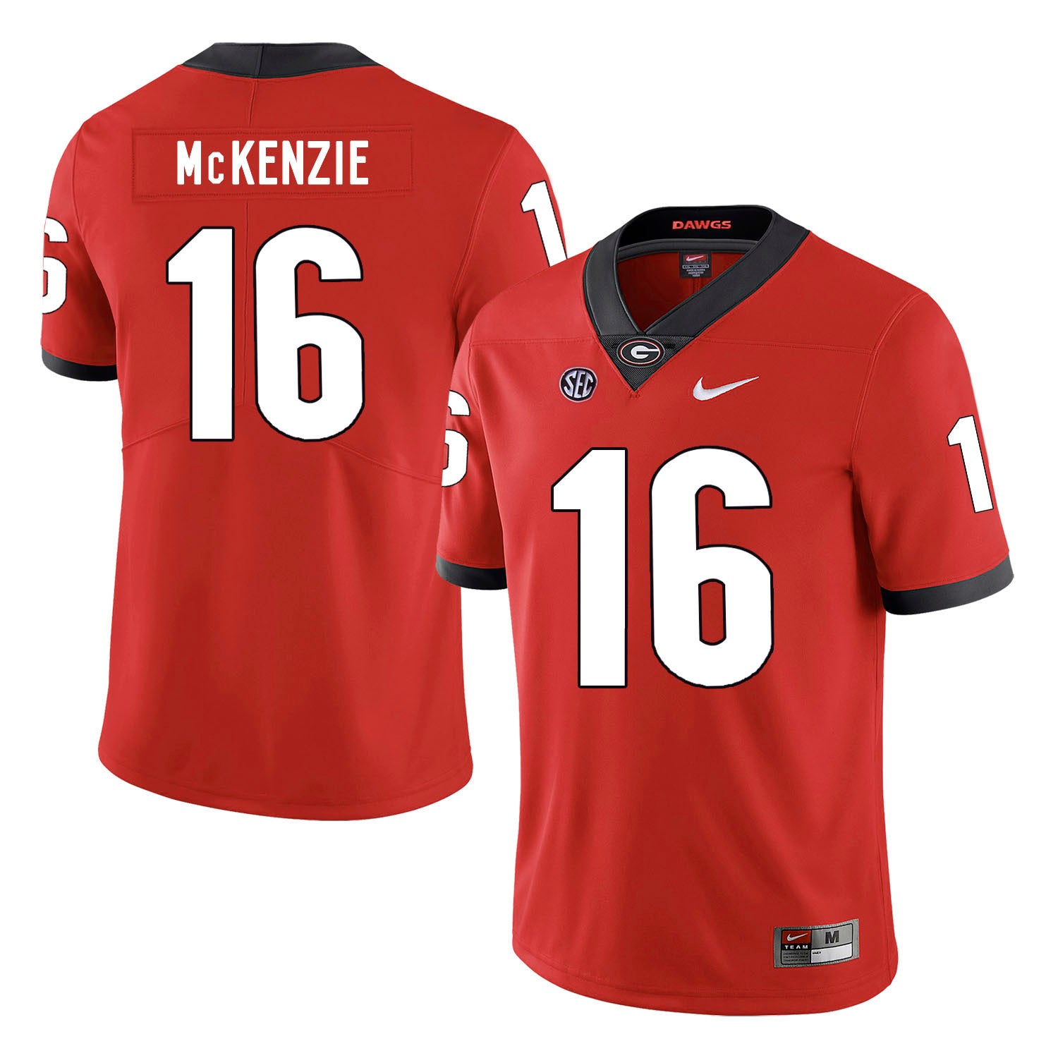 Isaiah McKenzie 16 Red Style 2