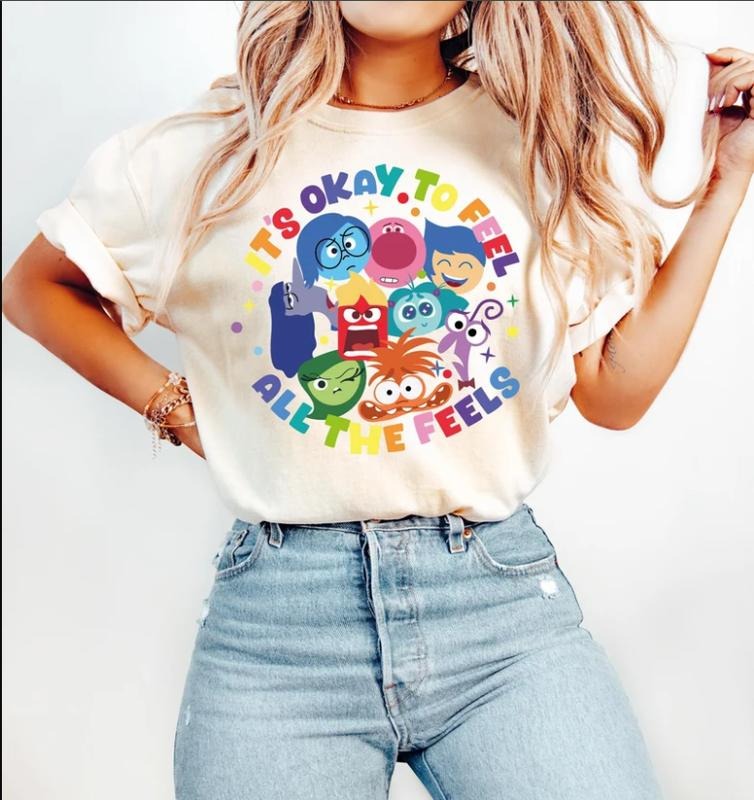 It's Okay To Feel All The Feels Shirt, Therapy Sweatshirt, Teacher Shirt, Gift for Teacher,BCBA Tee,Speech Terapy Shirt...