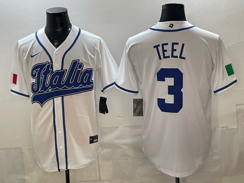 Italy baseball #1 Teel white 2026 world baseball classic 26 World Cup