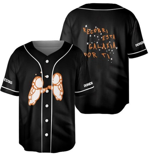 Ivan Cornejo Donde Estas Baseball Jersey, Mirada Tour 2025 Merch, Ivan Cornejo Mirada Brown Jersey, Mirada Tour Jersey, Ivan Cornejo Fan Gift Ideas