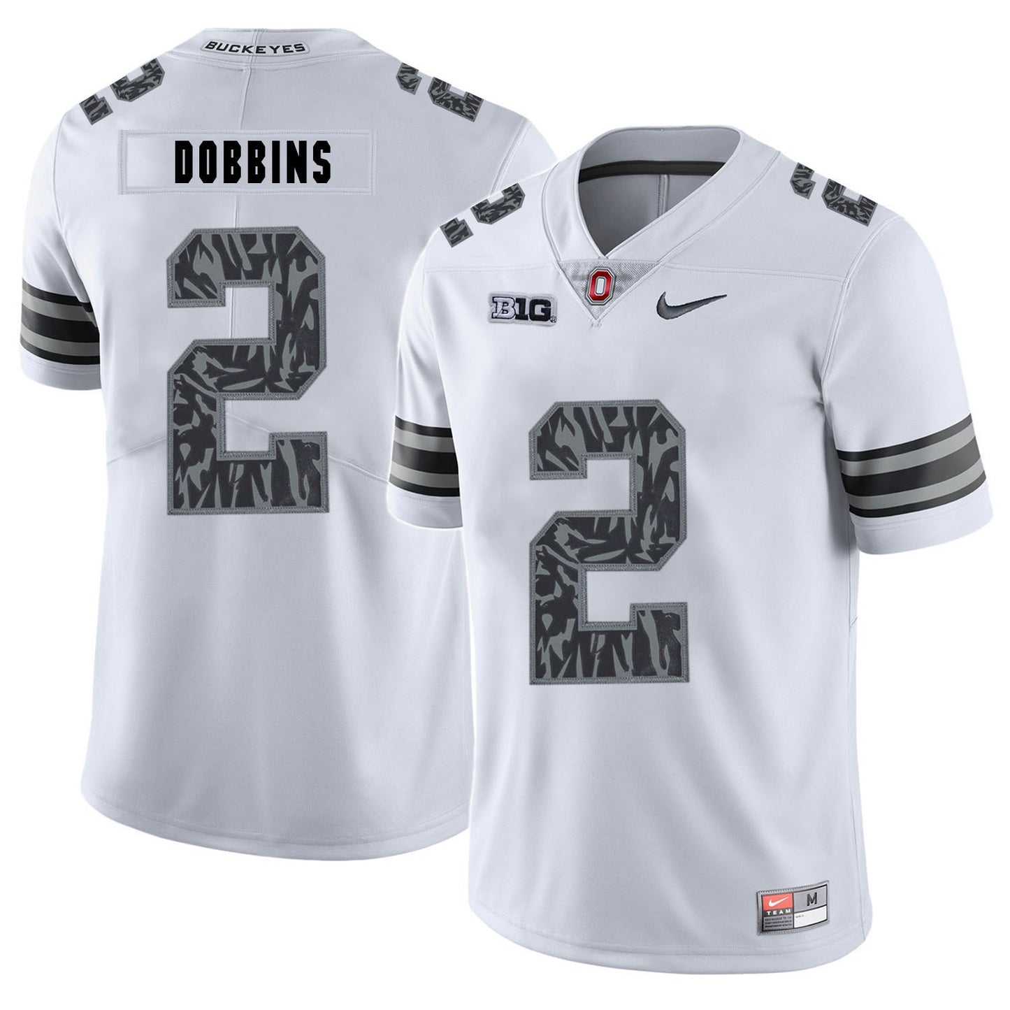 J.K Dobbins 2 Pattern White